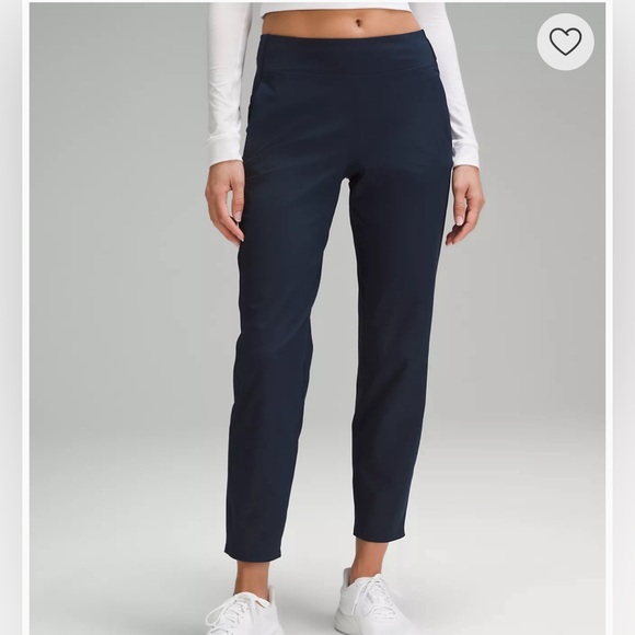 Lululemon Warpstreme Mid-Rise Golf Pants Women’s Classic Black Size 28 Small - Picture 2 of 12